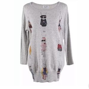 NWT Miss Jolie tunic sweater One size